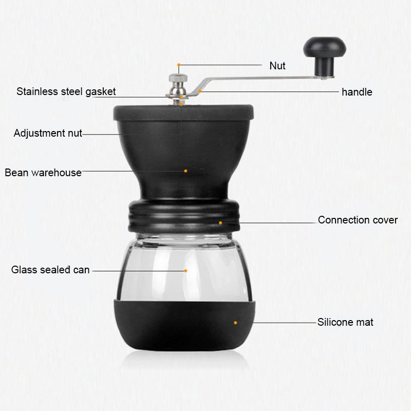 One Two Cups Alat Penggiling Kopi Manual Coffee Grinder CF4146